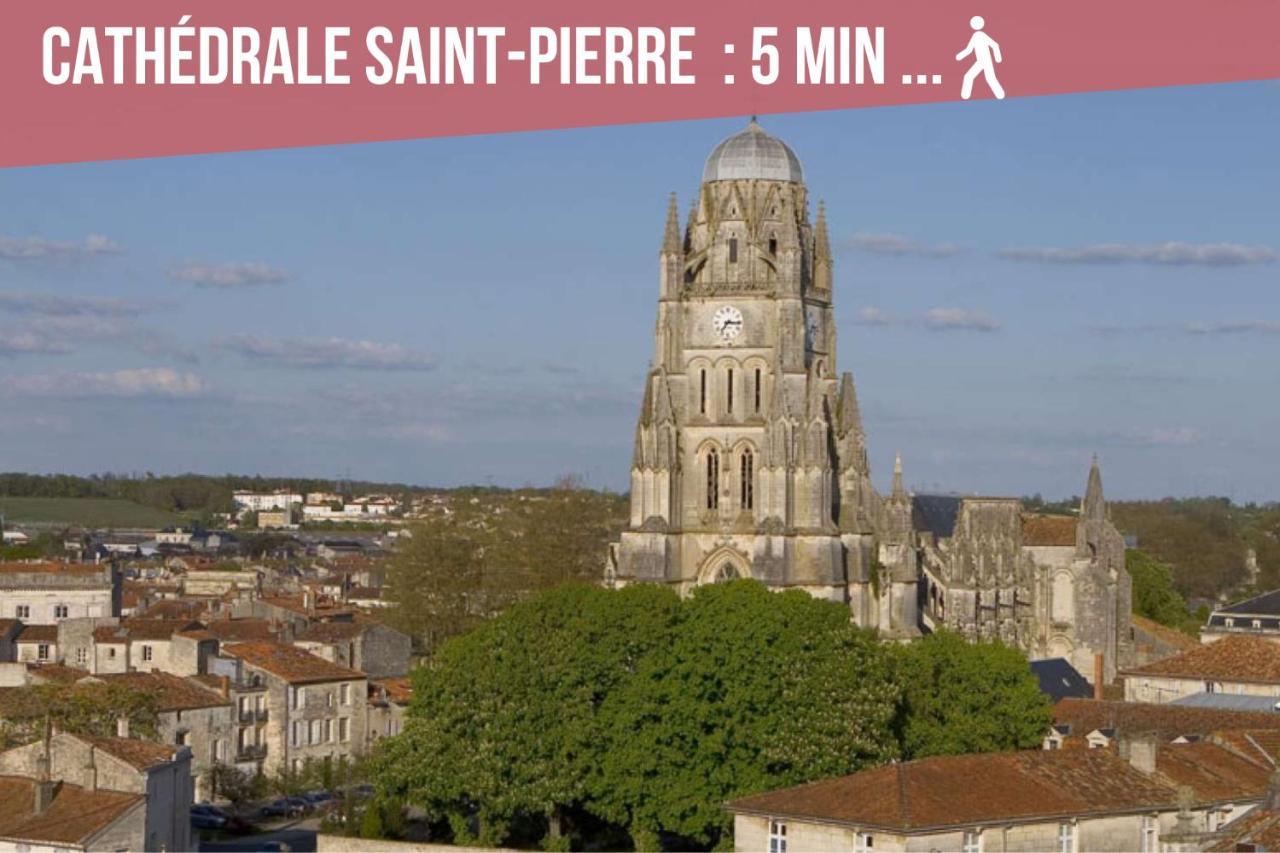 Ღ Le Saintois • Au Coeur De Ville, Spacieux & Wifi 생트 외부 사진